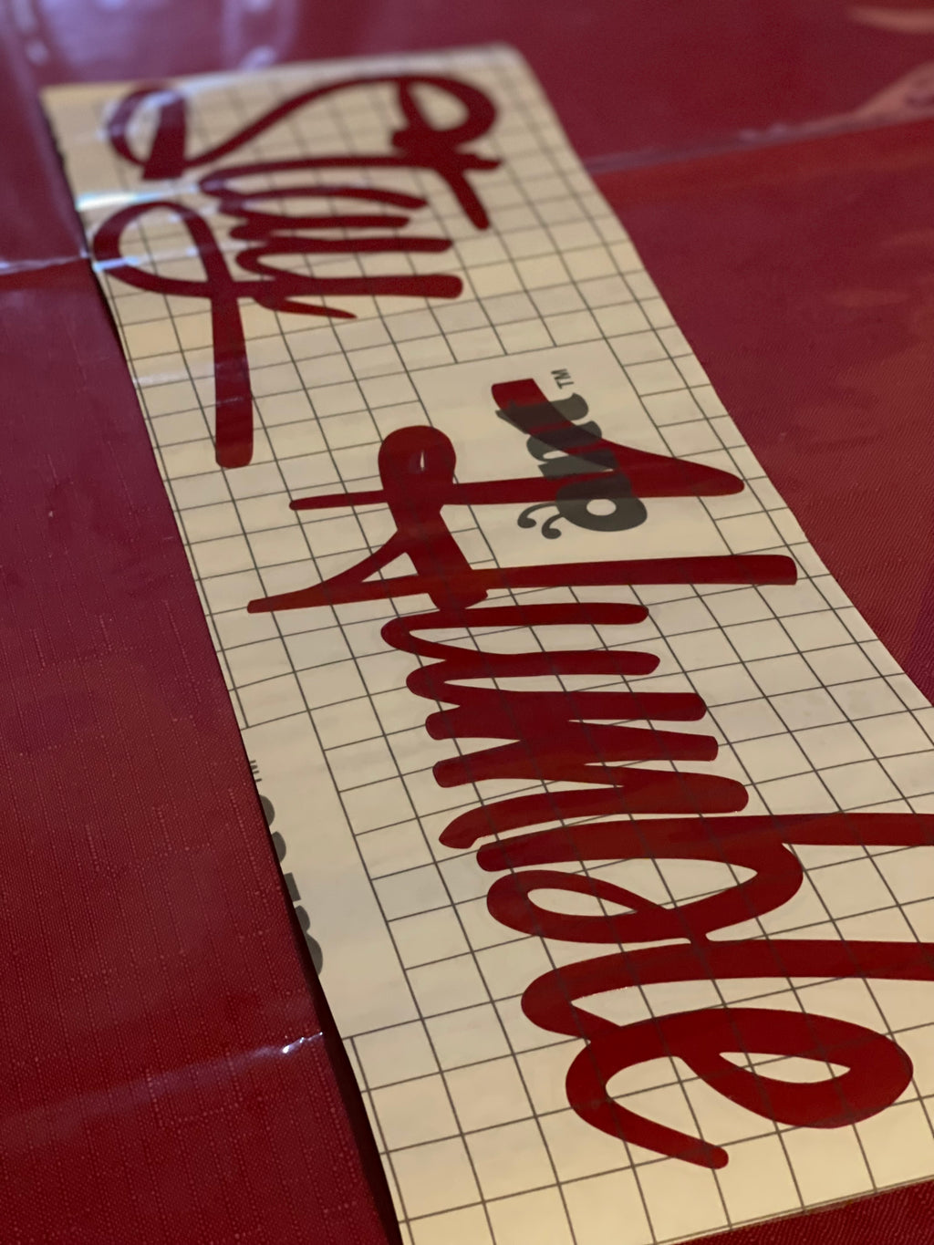 Vinyl Corte hasta 22” ($ x inch)