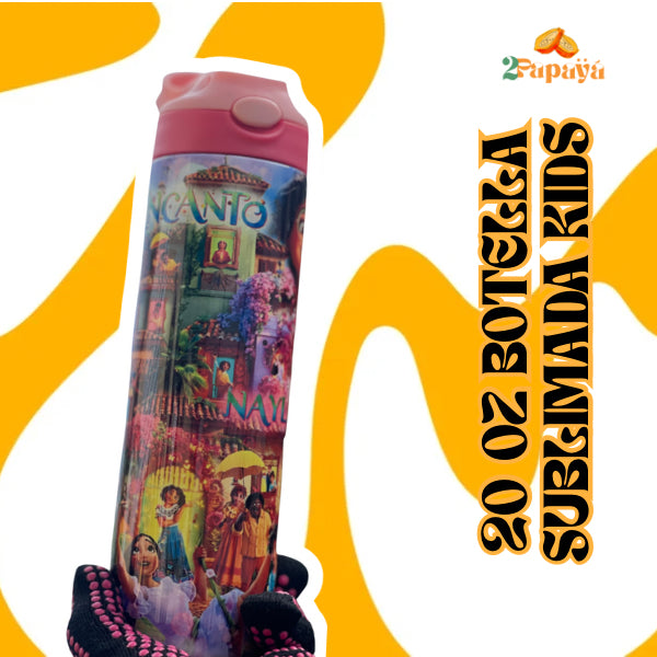 Botella Sublimada de 20oz (Kids)